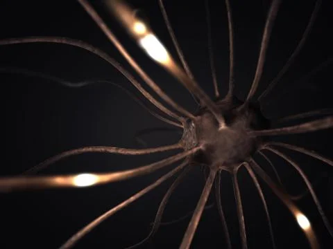 Neurons Concept Stock Illustration