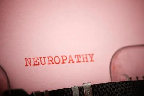 Neuropathy concept view Stock Photos