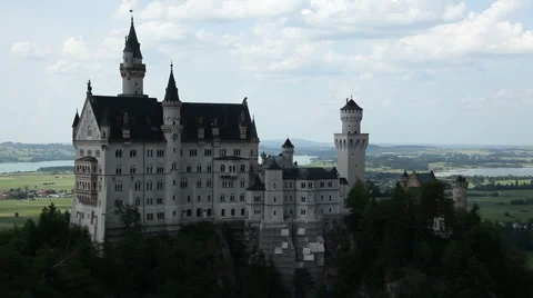 Neuschwanstein Castle Stock Footage 1065581