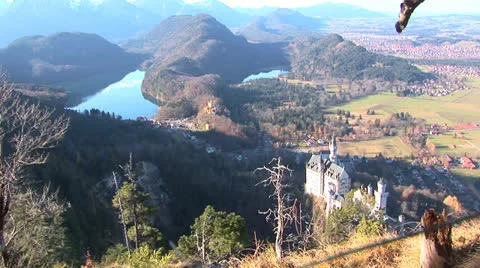 Neuschwanstein Castle Stock Footage 25944451