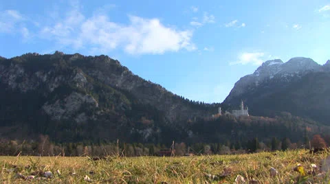 Neuschwanstein Castle Stock Footage 25944610