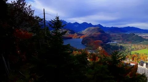 Neuschwanstein Castle Video stock 48269795