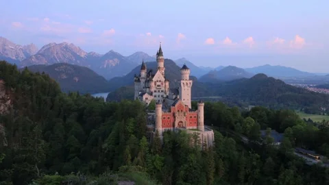 Neuschwanstein Castle Stock Footage 156503010