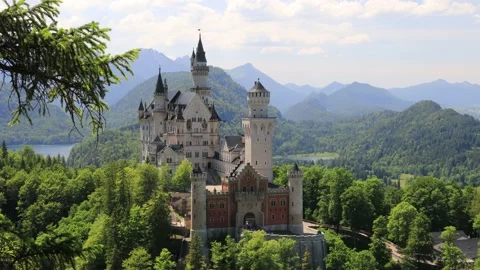 Neuschwanstein Castle Stock Footage 156503043