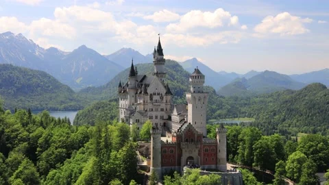 Neuschwanstein Castle Stock Footage 156503401