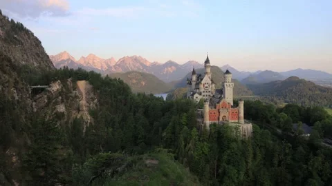 Neuschwanstein Castle Stock Footage 156503446