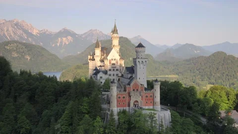 Neuschwanstein Castle Stock Footage 156504003