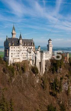 Neuschwanstein castle Stock Photos
