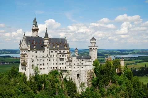 Neuschwanstein Castle Foto stock