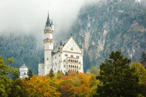 Neuschwanstein castle Stock Photos