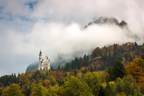 Neuschwanstein castle Stock Photos