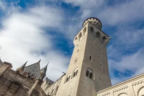 Neuschwanstein castle Stock Photos