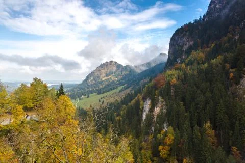 Neuschwanstein castle Stock Photos