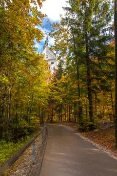 Neuschwanstein castle Stock Photos