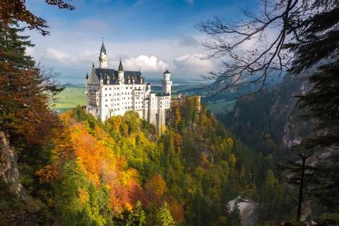 Neuschwanstein castle Stock Photos