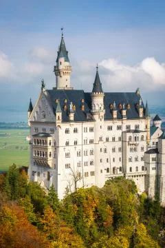 Neuschwanstein castle Stock Photos