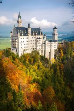 Neuschwanstein castle Stock Photos