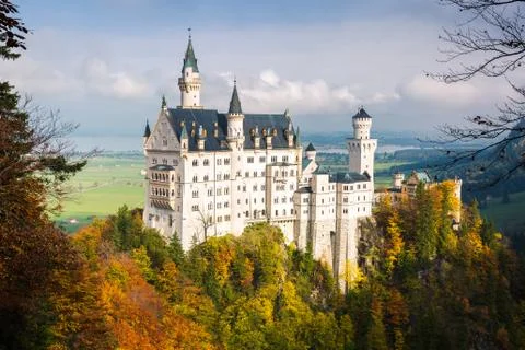 Neuschwanstein castle Stock Photos