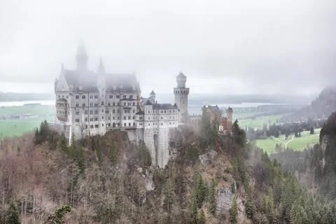 Neuschwanstein castle Stock Photos