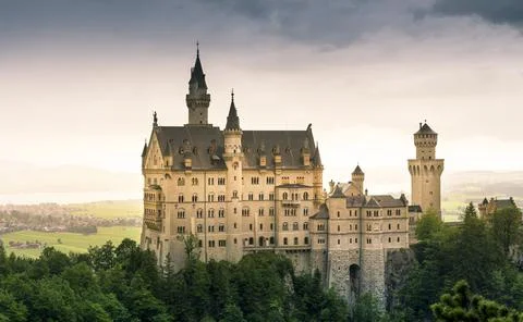 Neuschwanstein castle 스톡 사진