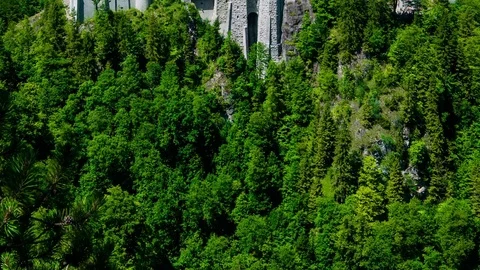 Neuschwanstein Castle - Timalapse Stock Footage 77627271