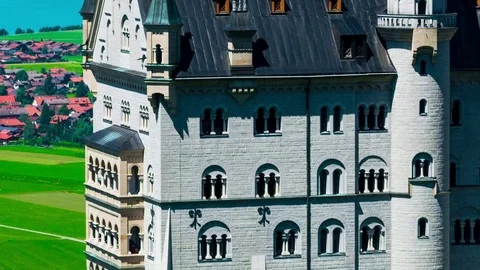 Neuschwanstein Castle - Timalapse Stock Footage 77642531