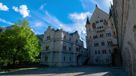Neuschwanstein Castle - Timalapse Stock Footage 77645864