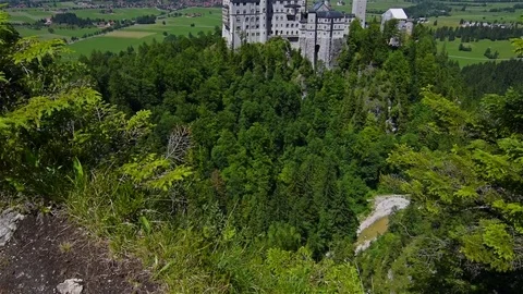 Neuschwanstein Castle - Timalapse Stock Footage 77690340