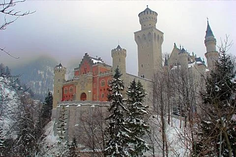 Neuschwanstein Stock Photos