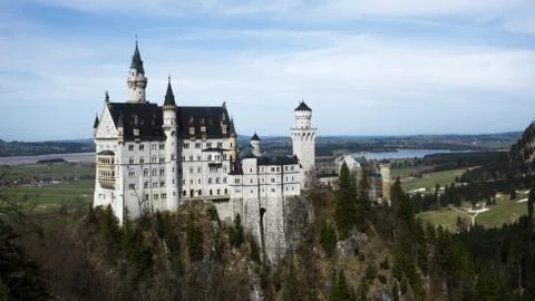 Neuschwanstein Foto stock
