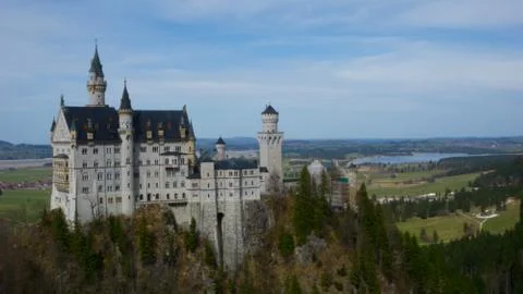 Neuschwanstein Foto stock
