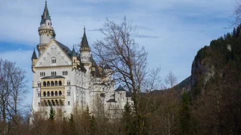 Neuschwanstein Foto stock