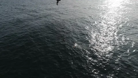 Neuston net work in action Stock Footage 150506857