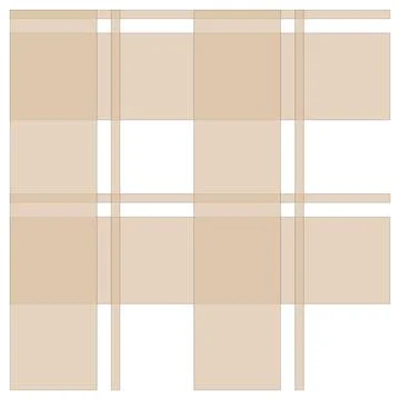 Neutral Beige Plaid Seamless Pattern Background Stock Illustration