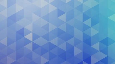 Neutral Blue Triangles Stock Footage 89860170