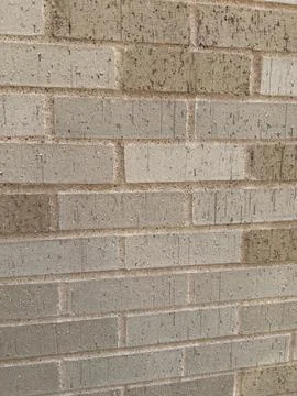 Neutral Brick Wall Texture Close Up Stock Photos