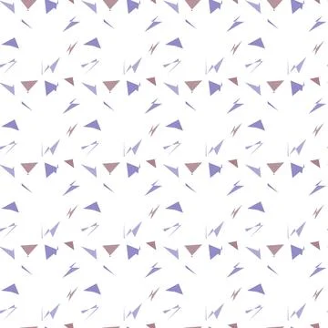 Neutral Brown Confetti Triangle Pattern Stock Illustration
