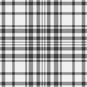 Neutral check fabric texture, new york tartan textile seamless. New backgro.. Stock Illustration