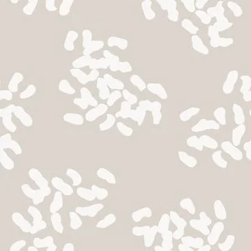 Neutral Colour Abstract Brush Strokes Seamless Pattern Design Stock Illustration