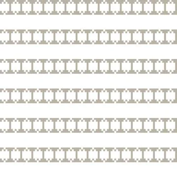 Neutral Colour Argyle Fair Isle Seamless Pattern Design Illustrazione stock