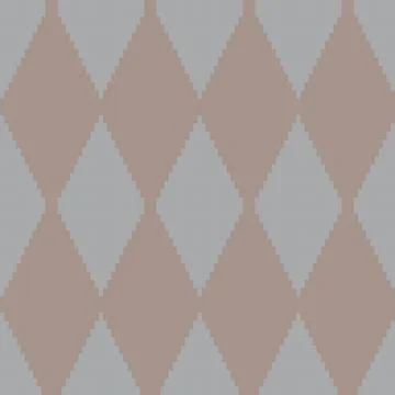 Neutral Colour Argyle Fair Isle Seamless Pattern Design Stock Illustration