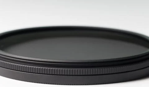 Neutral density filter for dslr camera Stock Photos