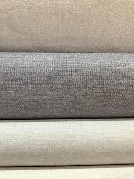 Neutral fabric textures showcase harmony and elegance in design Stock Photos