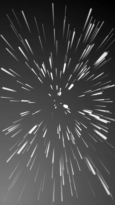 Neutral Gray Dynamic Warp Speed Background Video stock 315747074
