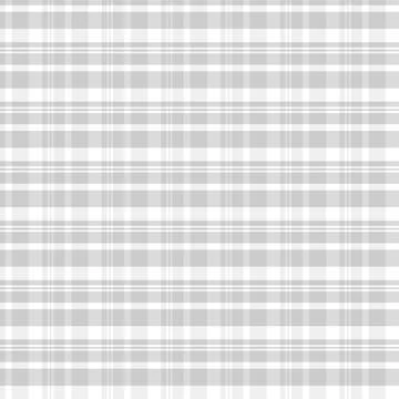 Neutral Grey Checkered Fabric Texture Seamless Pattern Background Stock Illustration