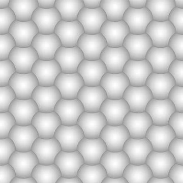 Neutral Grey Spheres Seamless Pattern Stock Illustration