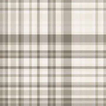 Neutral plaid pattern background. Soft beige and grey tones create a versat.. Stock Illustration