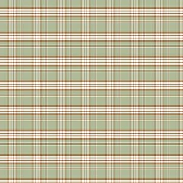 Neutral Sage Green Fabric Texture Seamless Plaid Иллюстрация