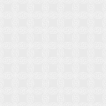 Neutral Seamless Celtic Knotwork Pattern. Stock Illustration