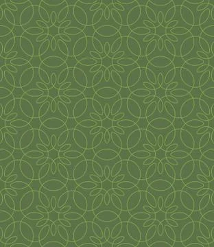 Neutral Seamless Linear Flourish Pattern. Stockillustratie